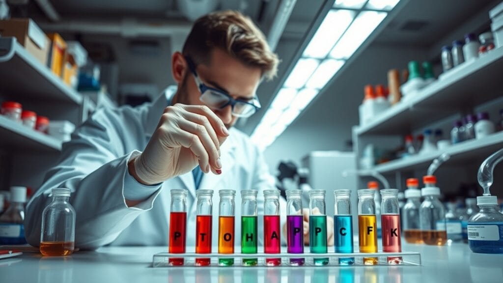Research peptides purity verification in scientific study in United States