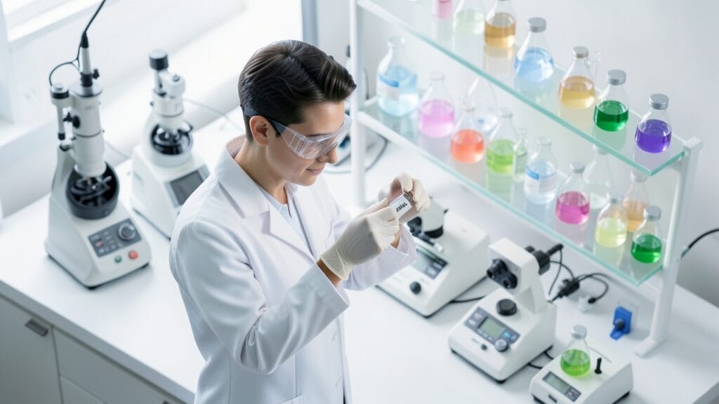 Research peptides in local scientific community in United States